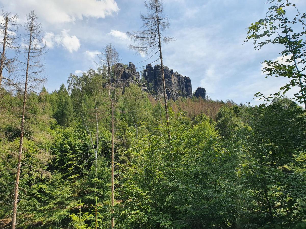 Fewo-Hierundjetzt Lichtenhain Bei Sebnitz Am Malerweg Extérieur photo