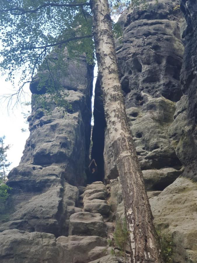 Fewo-Hierundjetzt Lichtenhain Bei Sebnitz Am Malerweg Extérieur photo